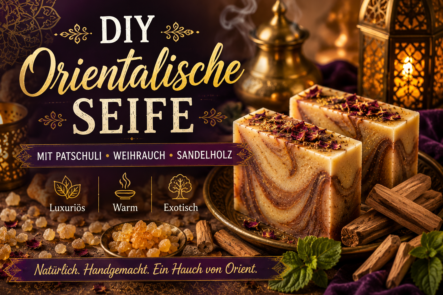 DIY Orientalische Seife